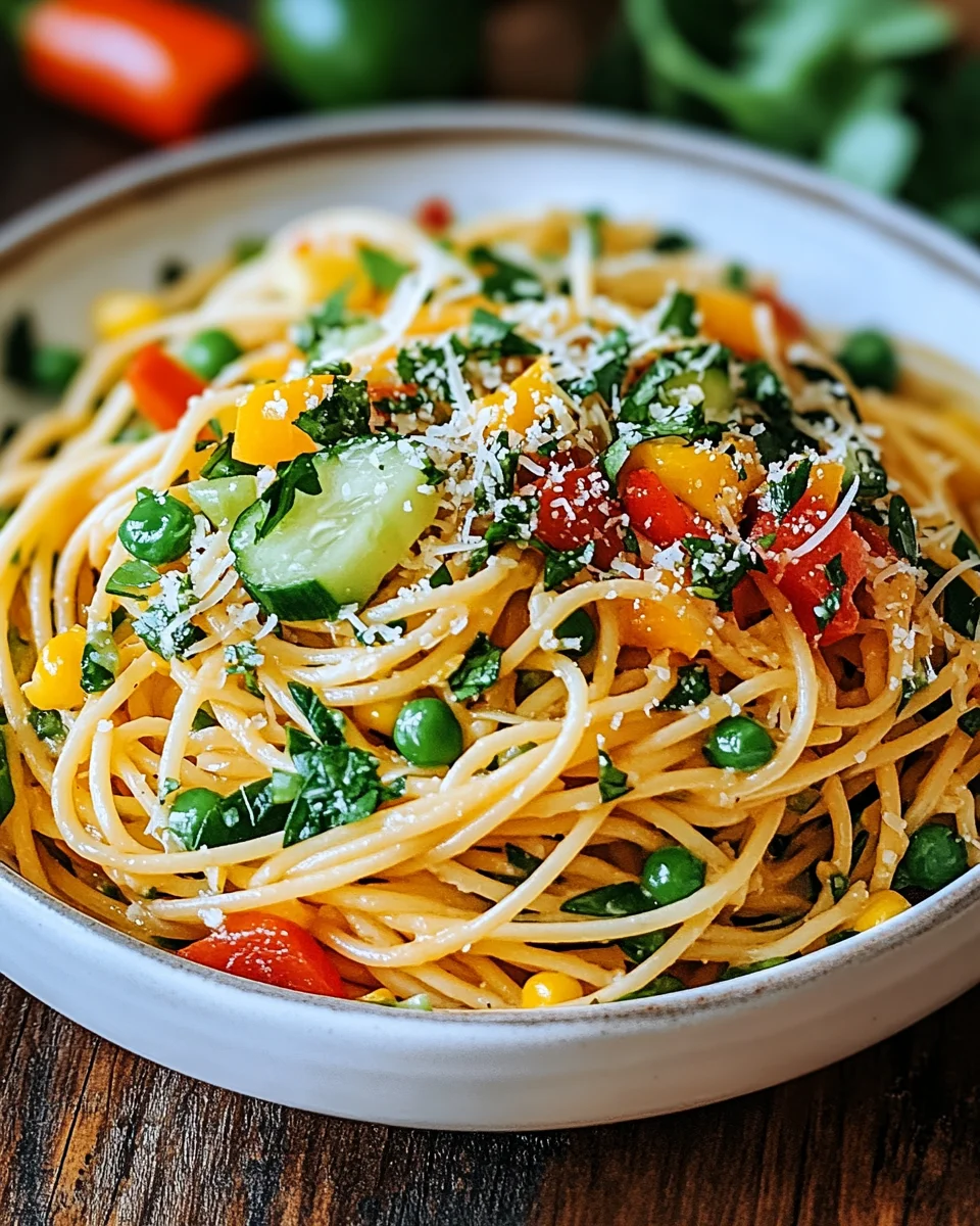 Kalifornischer Spaghetti-Salat 25 Kalifornischer Spaghetti-Salat