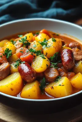 Kartoffelgulasch mit Würstchen 27 Kartoffelgulasch mit Würstchen