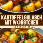 Kartoffelgulasch mit Würstchen 22 Pinterest Hidden Image