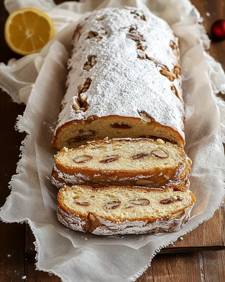 Homepage 13 Mandel-Marzipan-Stollen