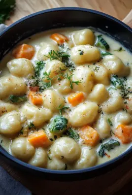 One Pot Gnocchi mit Rahmgemüse