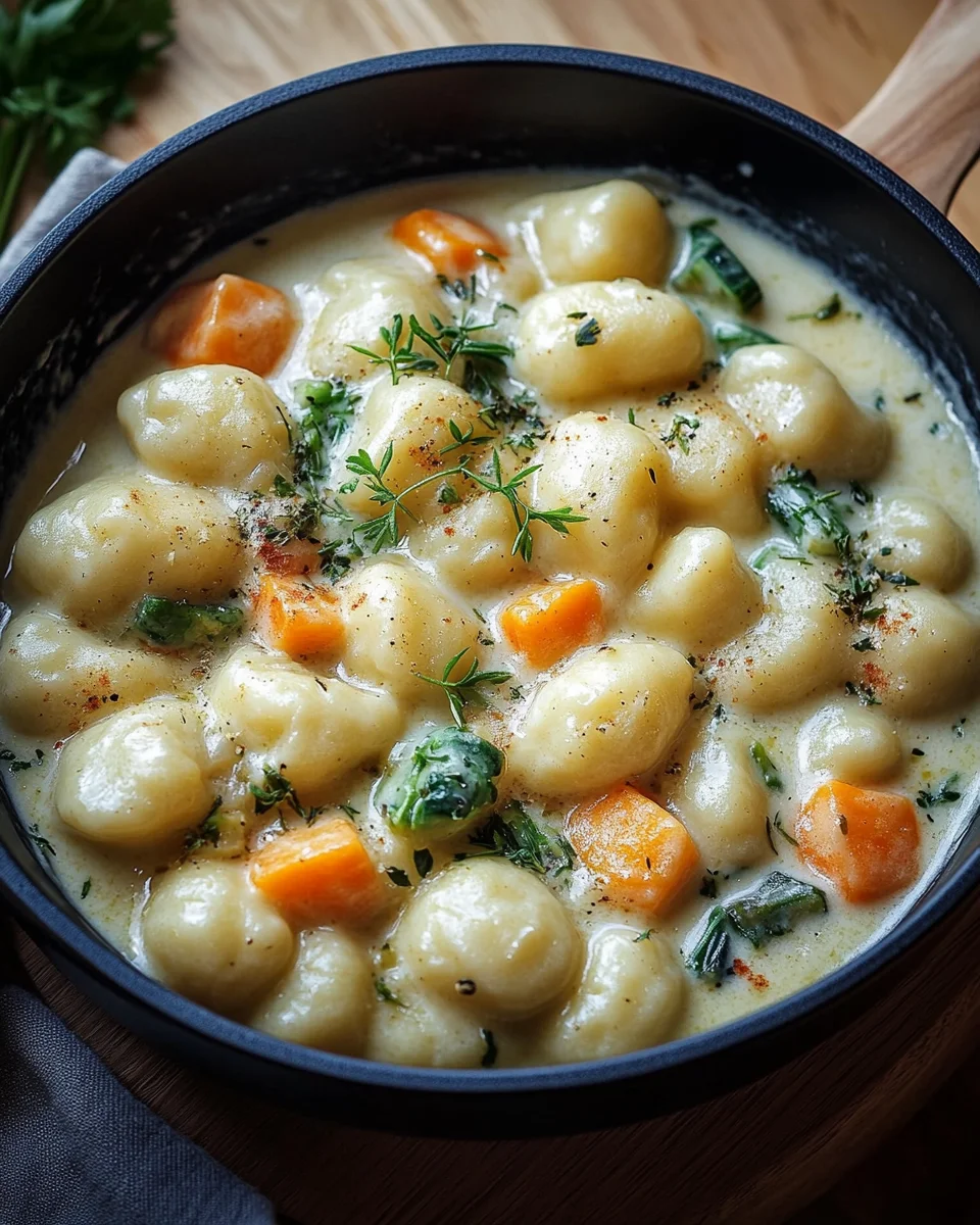 One Pot Gnocchi mit Rahmgemüse 24 One Pot Gnocchi mit Rahmgemüse