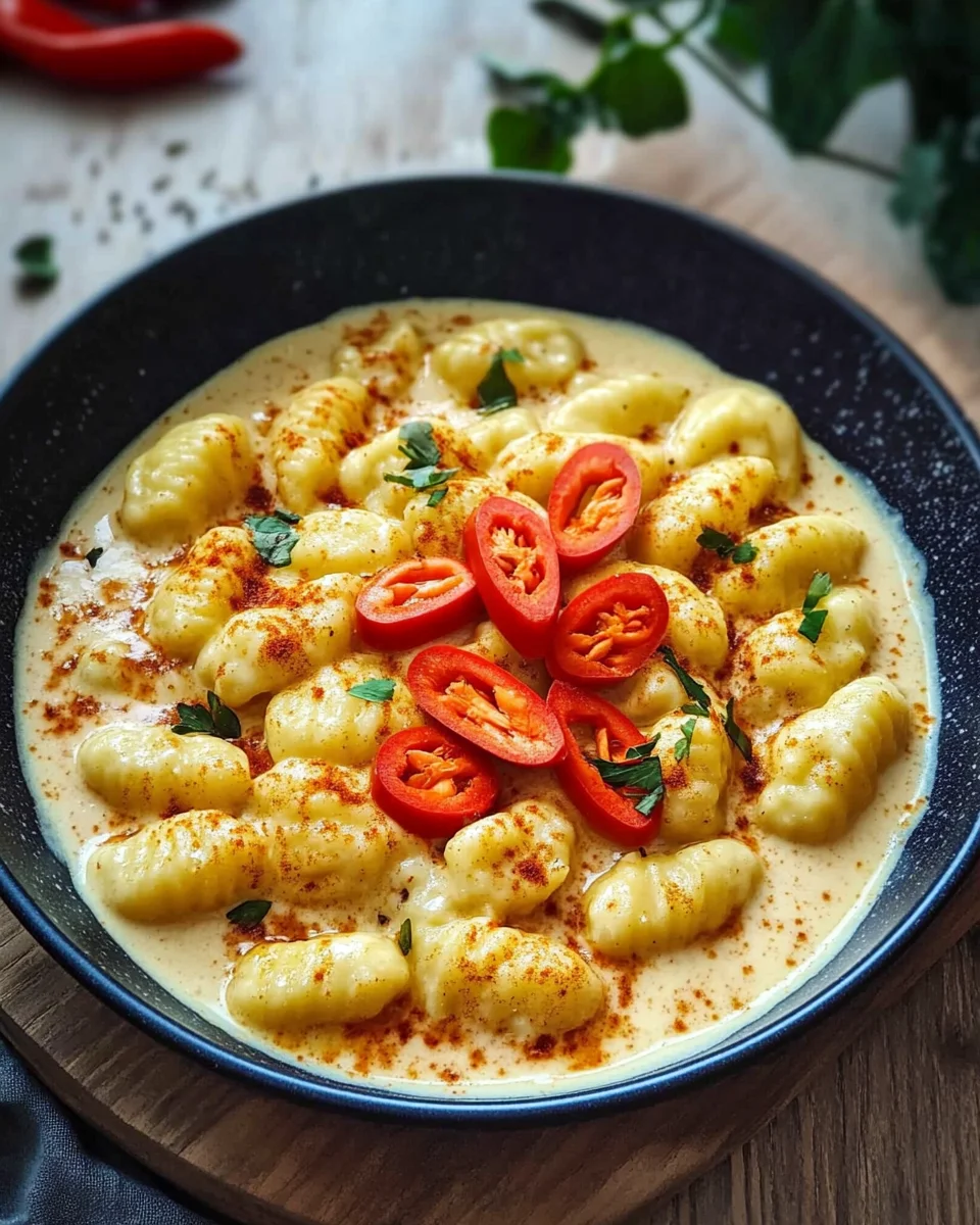 Paprika-Sahne-Hähnchen mit Gnocchi 19 Paprika-Sahne-Hähnchen