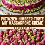 Pistazien-Himbeer-Torte mit Mascarpone-Creme 20 Pinterest Hidden Image
