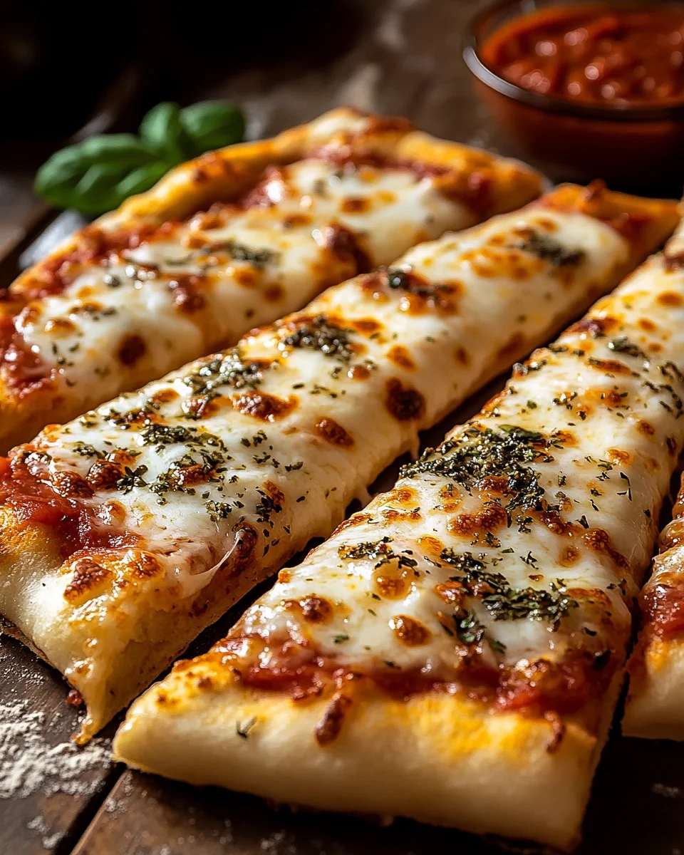 Pizzastangen vom Blech 23 Pizzastangen