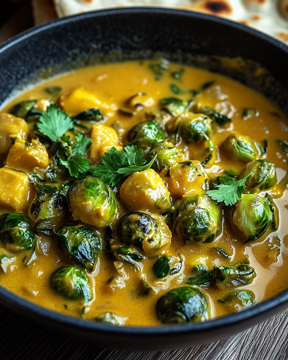 Rosenkohl-Curry mit Kichererbsen 25 Rosenkohl-Curry