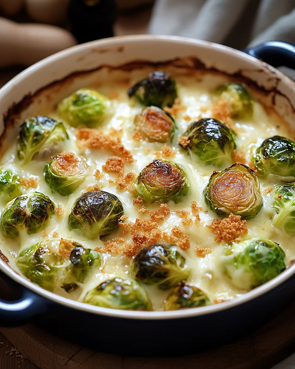 Rosenkohl-Gratin