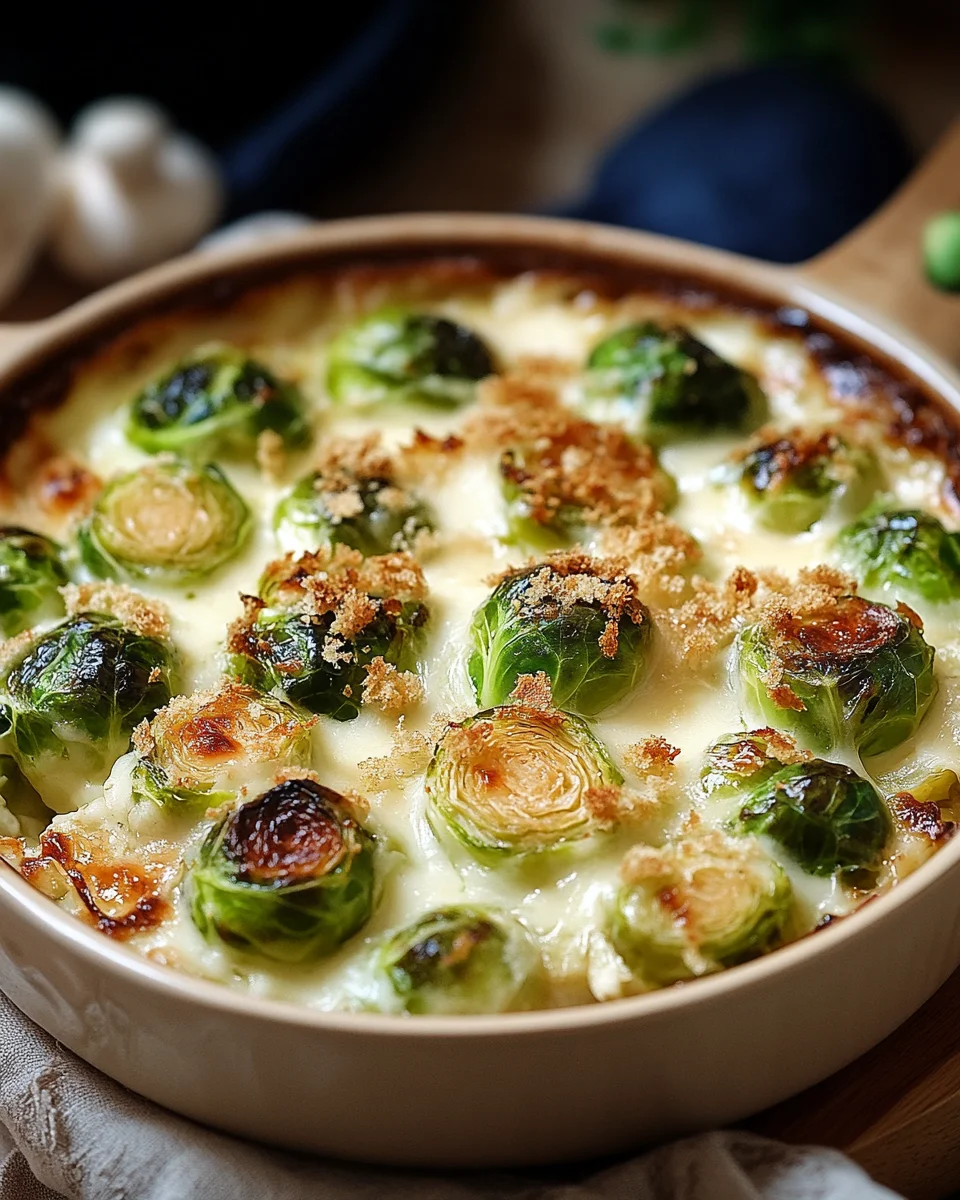 Rosenkohl-Gratin