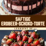 Saftige Erdbeer-Schoko-Torte 21 Pinterest Hidden Image