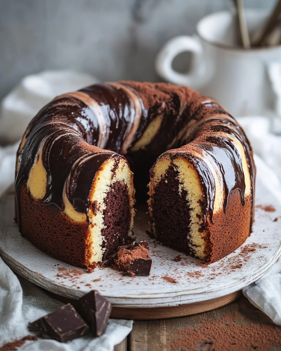 Saftiger Marmorkuchen einfach selber backen