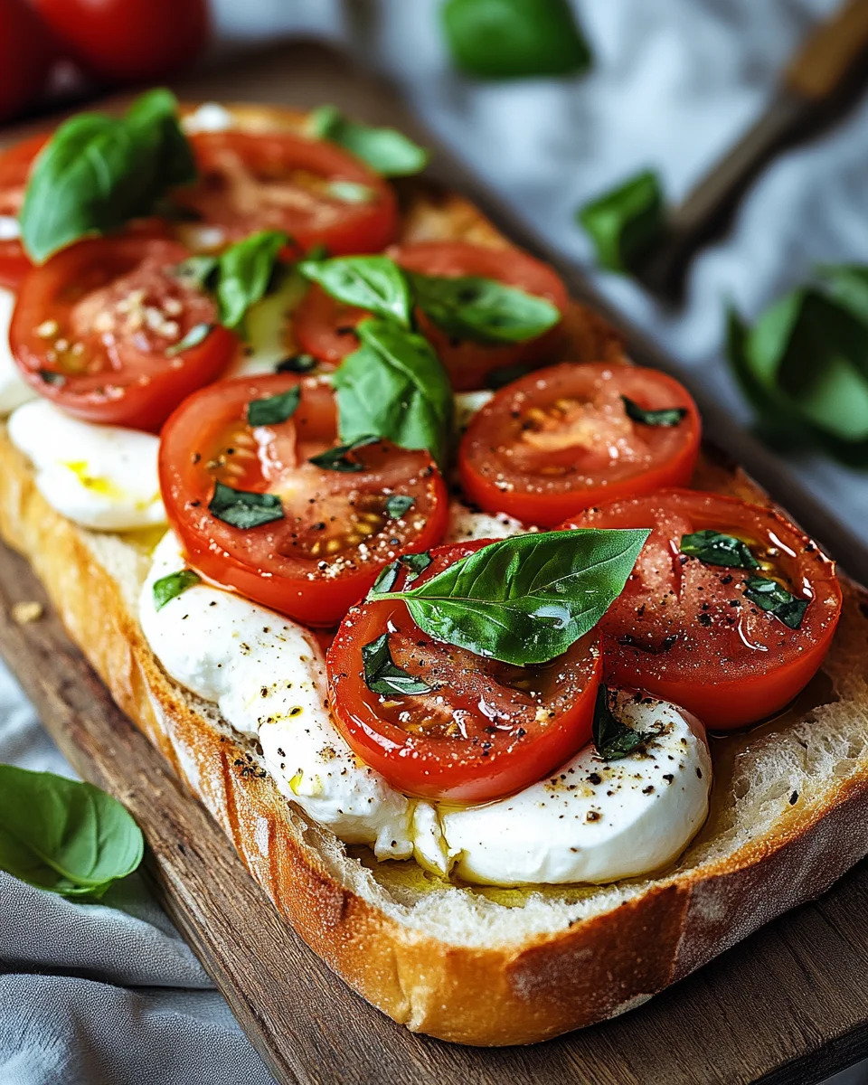 Schnelles Tomaten-Mozzarella-Baguette 20 Schnelles