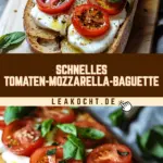 Schnelles Tomaten-Mozzarella-Baguette 19 Pinterest Hidden Image