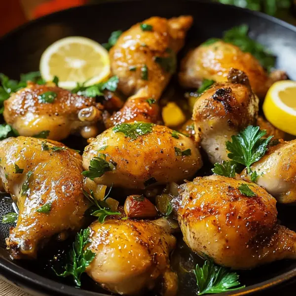 Spanisches Knoblauchhähnchen (Spanish Garlic Chicken)