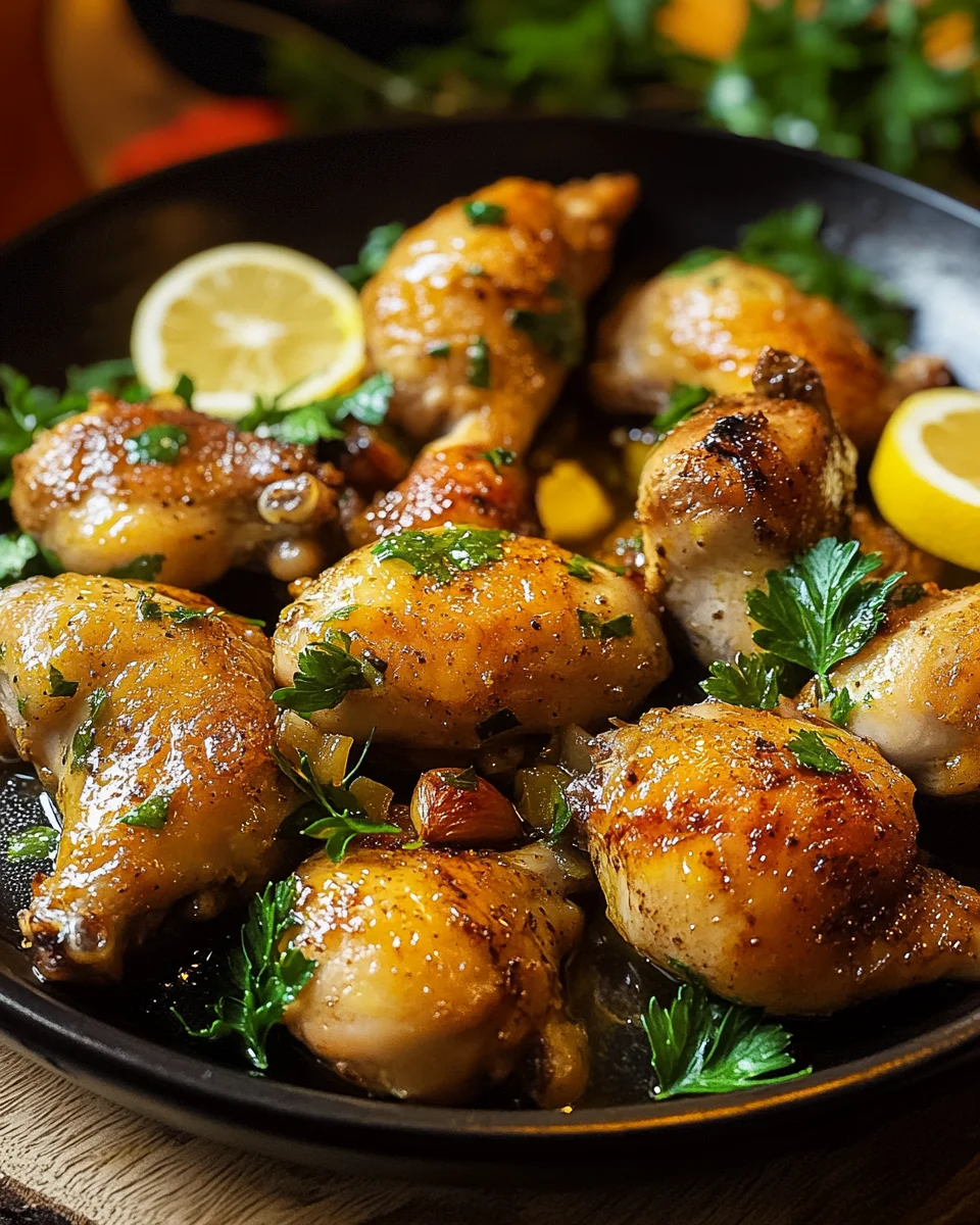 Spanisches Knoblauchh&auml;hnchen (Spanish Garlic Chicken)