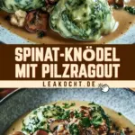 Spinat-Knödel mit Pilzragout 19 Pinterest Hidden Image