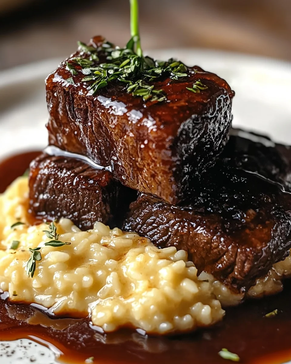 Tender Beef Brisket in Cola with Creamy Parmesan Risotto 22 Tender Beef Brisket in Cola with Creamy Parmesan Risotto