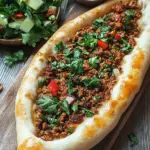 T&uuml;rkische Pide mit Hackfleisch