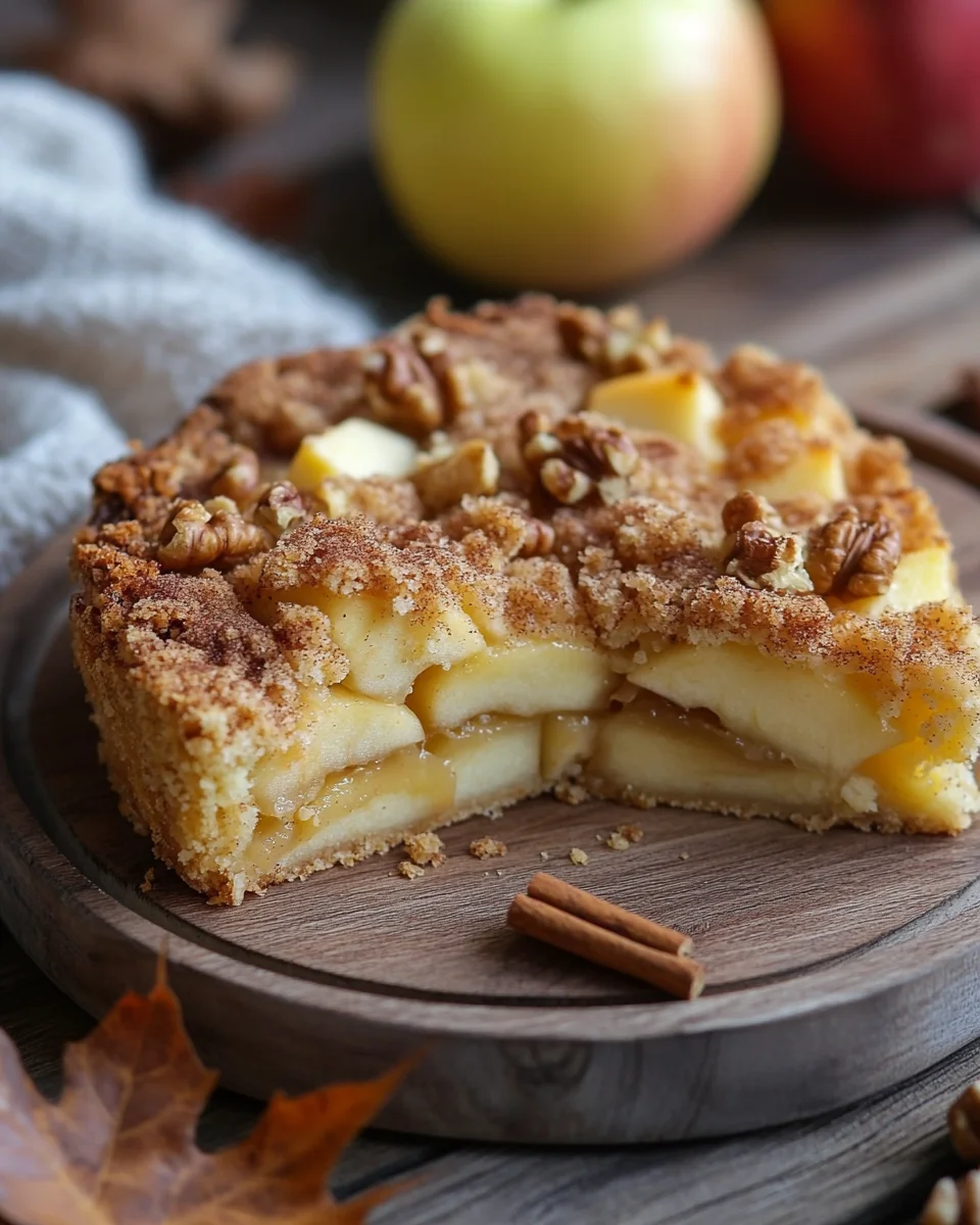 Apfel-Walnuss-Streusel-Kuchen