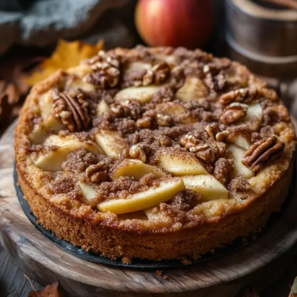 Apfel-Walnuss-Streusel-Kuchen