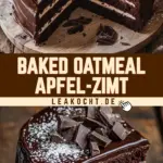 Baked Oatmeal Apfel-Zimt 20 Pinterest Hidden Image