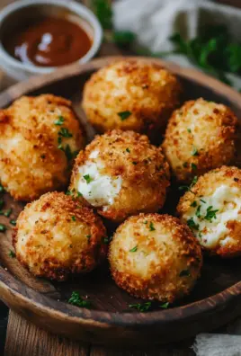 Blumenkohl-Mozzarella-Bällchen