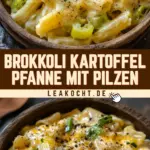 Brokkoli Kartoffel Pfanne mit Pilzen 18 Pinterest Hidden Image
