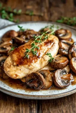 Cremiges Marsala-Hähnchen mit Balsamico Pilzen 25 Cremiges Marsala-Hähnchen mit Balsamico Pilzen