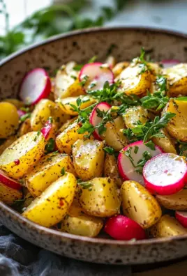 Einfaches Blechlachs Rezept mit grünen Bohnen und Kartoffeln