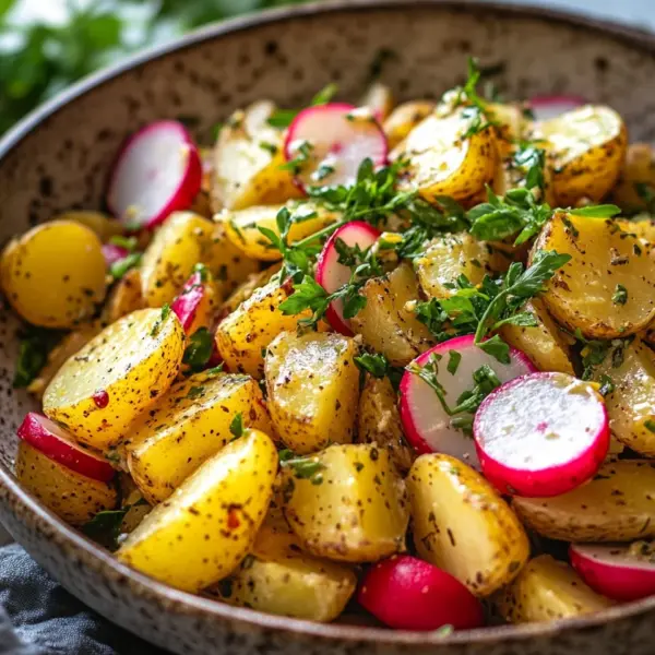Einfaches Blechlachs Rezept mit grünen Bohnen und Kartoffeln