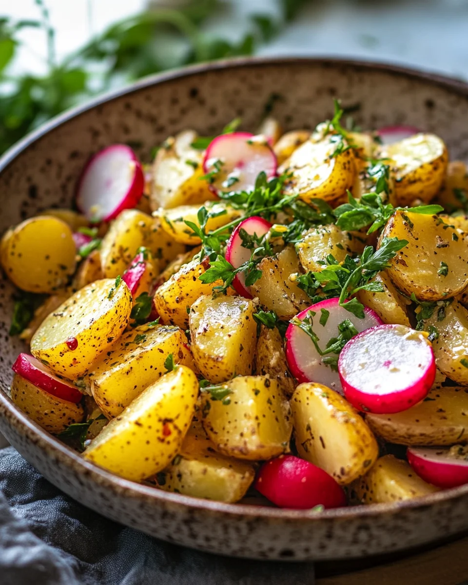 Einfaches Blechlachs Rezept mit grünen Bohnen und Kartoffeln