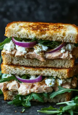 Gegrilltes Thunfisch-Sandwich mit Feta 27 Gegrilltes Thunfisch-Sandwich mit Feta