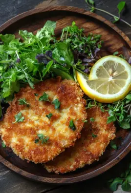 Knuspriges Kohlrabischnitzel