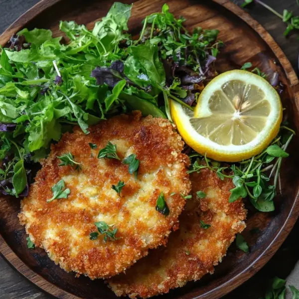 Knuspriges Kohlrabischnitzel