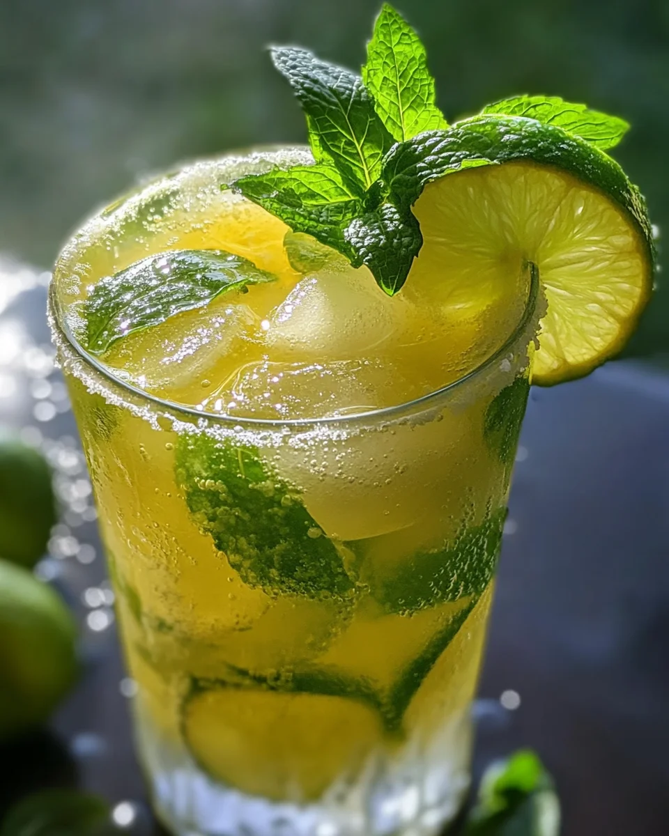 Limetten-Limonade