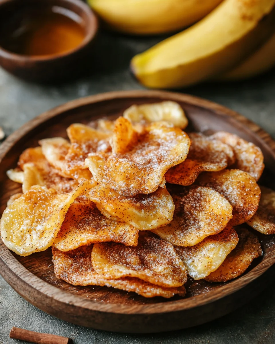 Luftfritteuse Zimt Bananen