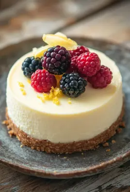 mein klassischer kleiner Käsekuchen