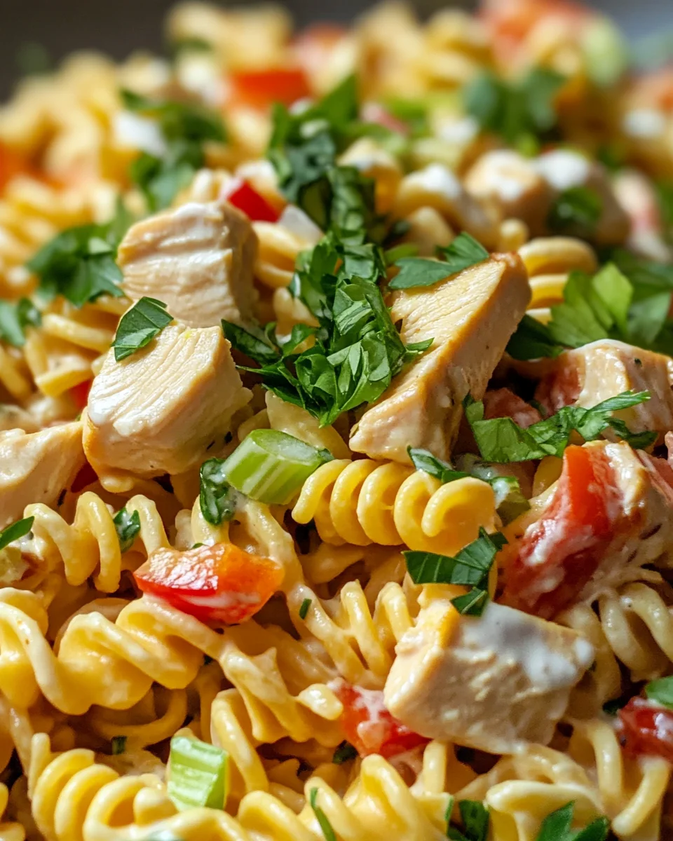 Nudel-H&auml;hnchensalat