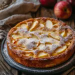 Omas versunkener Apfelkuchen