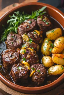 Rouladentopf aus dem Backofen