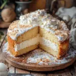 Saftiger Kokosnusskuchen