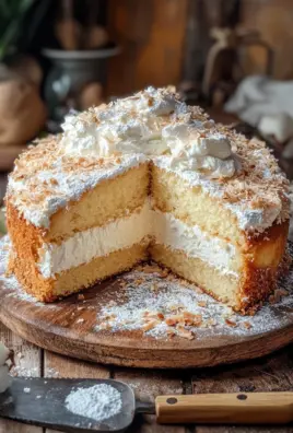 Saftiger Kokosnusskuchen
