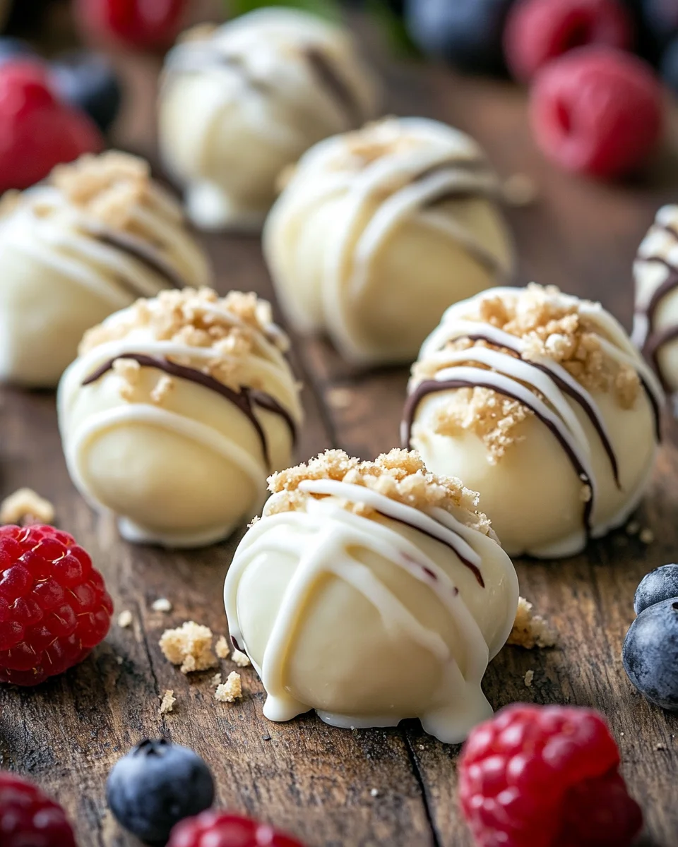 Schnelle Käsekuchen-Kugeln 15 Schnelle