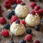 Schnelle K&auml;sekuchen-Kugeln