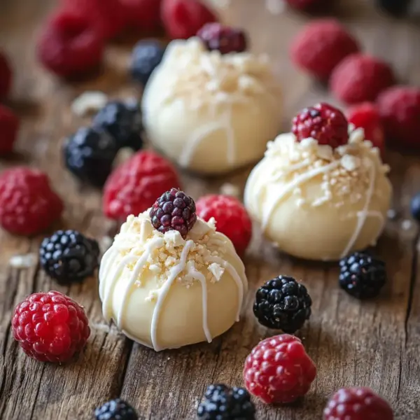 Schnelle Käsekuchen-Kugeln