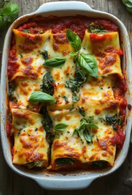 Spinat-Ricotta-Cannelloni 26 Spinat-Ricotta-Cannelloni
