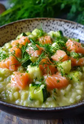 Zucchini-Lachs-Risotto