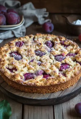 Zwetschgenkuchen mit Streusel
